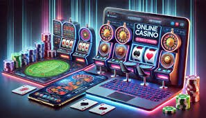 Game lobby overview showing multiple casino-style game categories